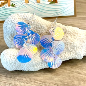 Iridescent Mermaid Earrings