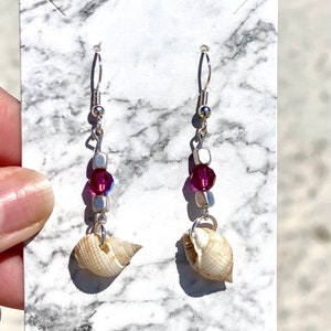 Seashell Dangle Earrings