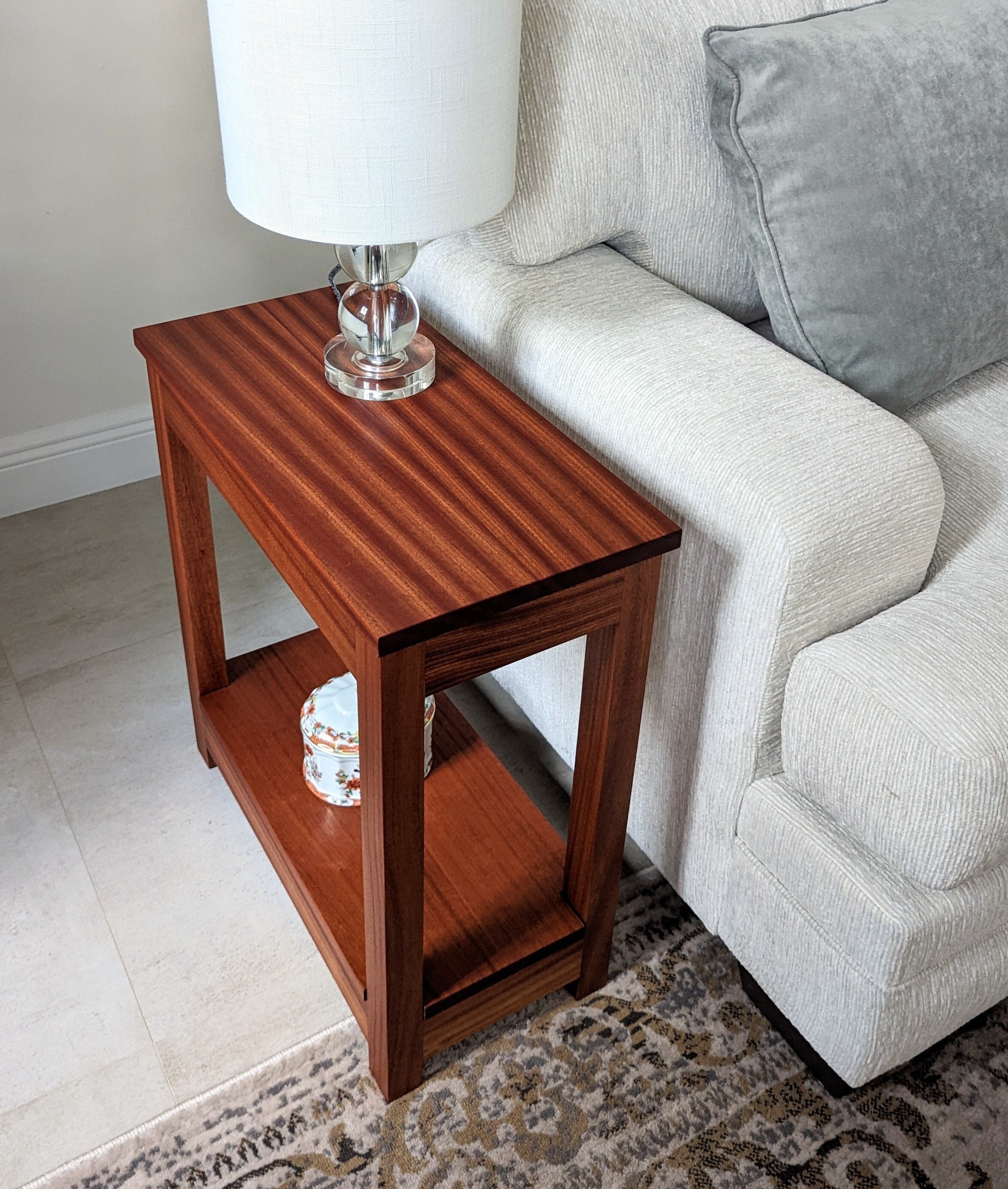 Mahogany side tables living room deals