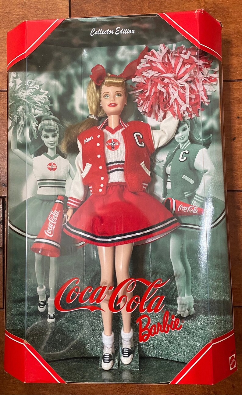 Coca Cola Cheerleader Barbie Collector Edition 2001 - Etsy Canada