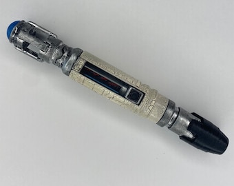 10th Doctor Who Aztec Extending Emitter Sonic Screwdriver Replica
