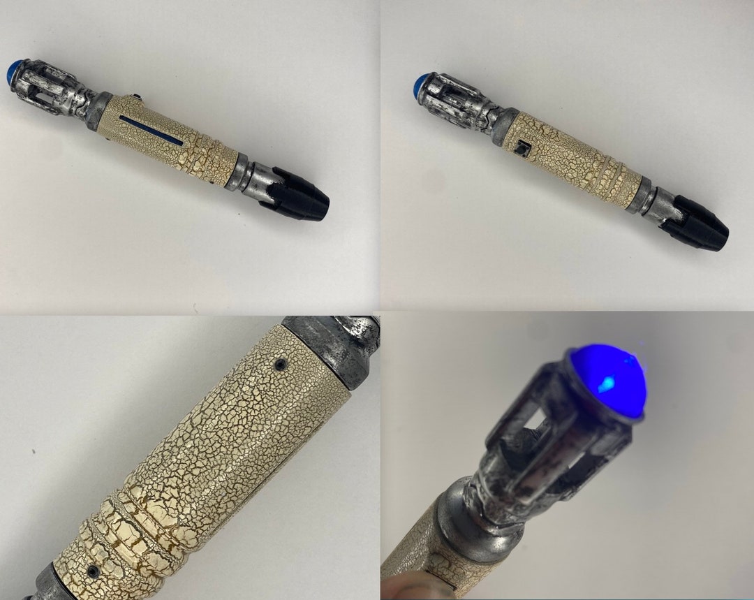 The Aztec Doctor Who 10th Doctors Sonic Screwdriver LED Light up Prop ...
