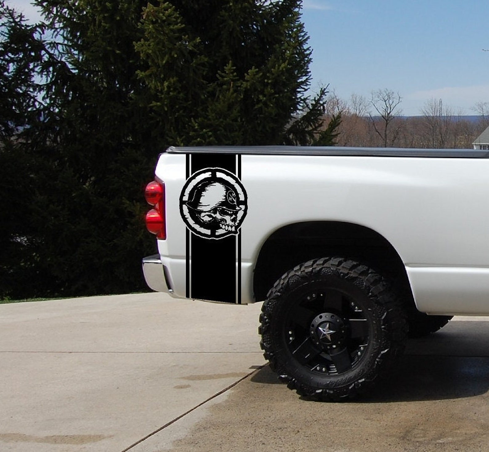 Pickup Truck Bed Stripes Decals Kit Graphics Kit Vinyl EPS Cut Etsy