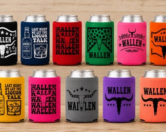 Dosenkühler im Western-Stil: Getränkehalter im „Wallen“-Design für Partys, Konzerte und Grillfeste