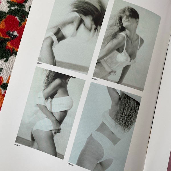 The Image - Model Book, Regine Mahaux, Belgian Fashion Photographer and Film Director, 1990s, 90s