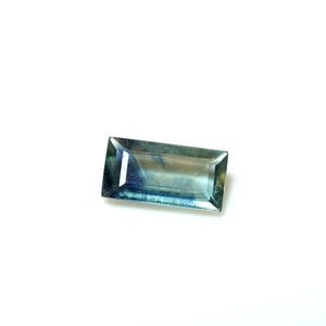 Natural Blue Sapphire Faceted Gemstone 0.28ct Bio Color Sapphire Stone For Jewelry Making Stone  3x5.5x1.5MM Size