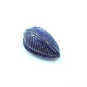 Natural Iolite Carving Gemstone 14.5x9x6.5 mm