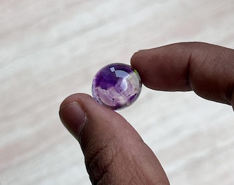 オールドカット スーパーセブンクォーツ ファセットカット宝石 17x16x12 mm
