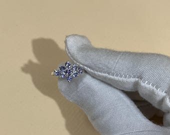 天然タンザナイト 925 シルバーリング