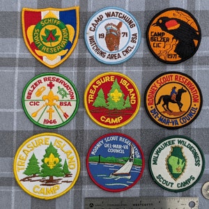 Boy Scout of America BSA Various Patches - Vintage 1950’s, 1960’s, 1970’s