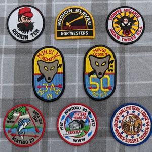 Boy Scout of America BSA Various Patches - Vintage 1950’s, 1960’s, 1970’s