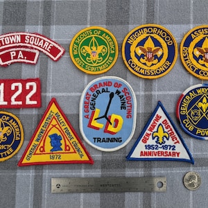 Boy Scout of America BSA Various Patches - Vintage 1950’s, 1960’s, 1970’s
