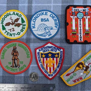Boy Scout of America BSA Various Patches - Vintage 1950’s, 1960’s, 1970’s
