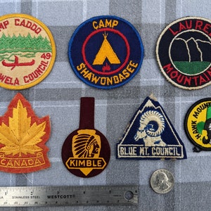 Boy Scout of America BSA Various Patches - Vintage 1940&#39;s, 1950’s, 1960’s, 1970’s