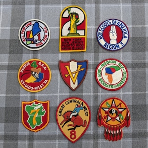 Boy Scout of America BSA Various Patches - Vintage 1950’s, 1960’s, 1970’s