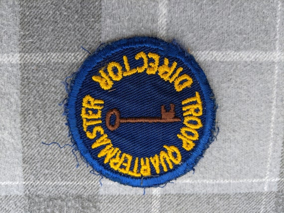 Blue Troop Number Patches