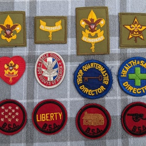 Boy Scout of America BSA Various Patches - Vintage 1950’s, 1960’s, 1970’s