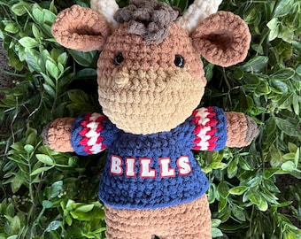 Billy the Buffalo - Buffalo Bills Crochet Stuffed Animal
