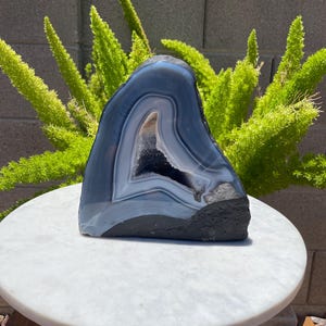 Brazilian Amethyst Crystal Cathedral: Natural Geode Cave, 11.5 LBS