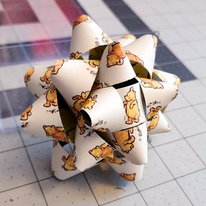 Gift bow Winnie the Pooh paper gift bow image 4