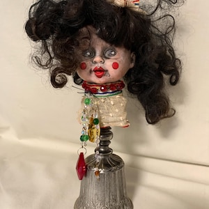 Ole Bella, Halloween Decor, Dolloween, Creepy Dolls, Oddities and Curiosities, Macabre Art, Weird Stuff, Goth Art, Dark Art, Scary Dolls