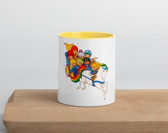 Rainbow Brite Ceramic Mug: 80s Nostalgia, Colorful Design