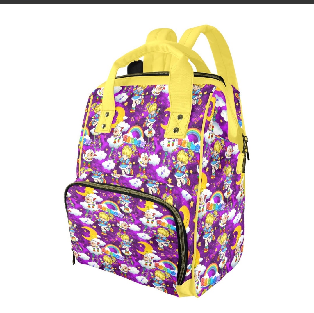 Rainy Chief Rainbow Earth Clay Multi-Function Diaper Backpack/Diaper Bag