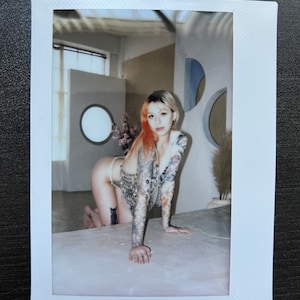Art Model Instax Wide film Stay Shining print (no.1)