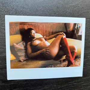 Instax Wide Film Print | Boudoir Art Model Photography | Limited Vintage Lingerie Wall Art No. 2