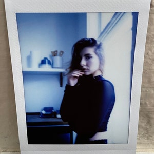 Art model Instax Mini film lingerie print (no.11)