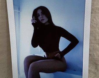 Instax Mini Film Print | Lingerie Art Model (No.2) | Limited Edition Boudoir Photography