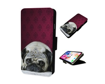 pug wallet phone case