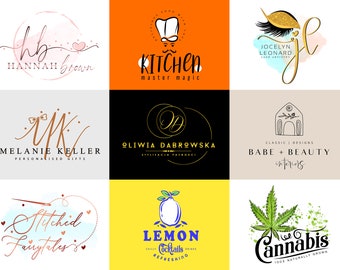 Ich werde individuelles Logo-Design und Branding Kit für Business, Logo-Designer, Boutique-Logo, Fotografen-Logo erstellen