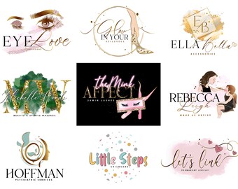 I will create custom logo design and branding for business, custom logo designs for small business, logos and branding