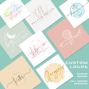 I will create custom logo design, logo design, photography logo, business logo, professional logo design, custom logo for your business