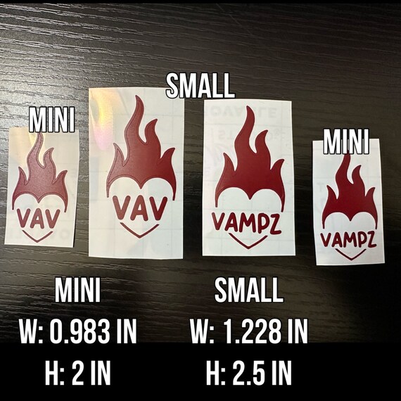 VAV Light Stick Decal Etsy