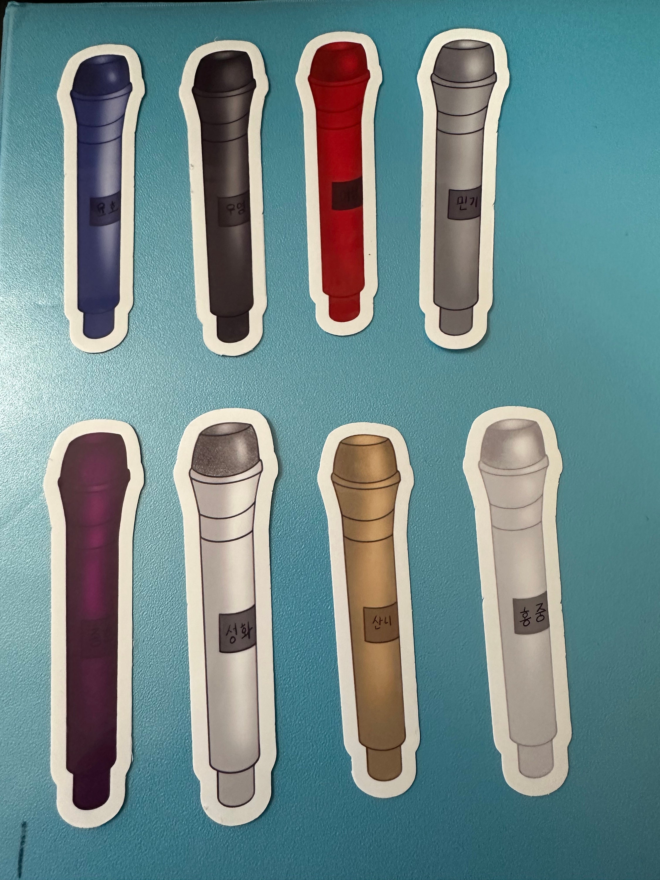 Ateez member mics