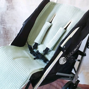 Seat Cover, Universal Liner for Strollers, Pushchairs, Lightweight Strollers 13 Colors Waffle
