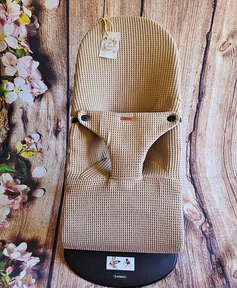 Housse pour hamac Babybjorn Waffle elle se place par dessus l'original, elle ne le remplace pas image 9