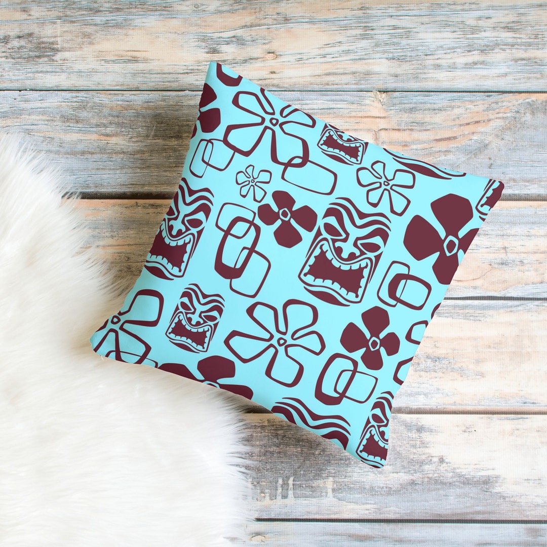 Tiki Safari Pillow Cover main image 1
