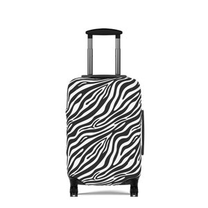 Eagle Black Pattern Print Luggage Cover Protector main image 1
