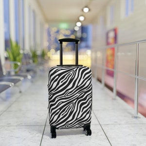Eagle Black Pattern Print Luggage Cover Protector main image 0