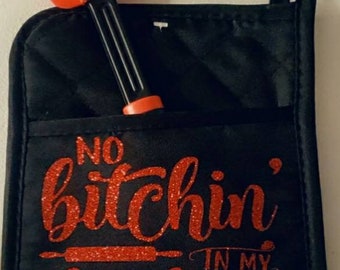 Kitchen Pot holder, Bakers gift, Birthday gift, Christmas gift, Gift for mom, KITCHEN Accessories, Christmas Potholder, Novelty Gift