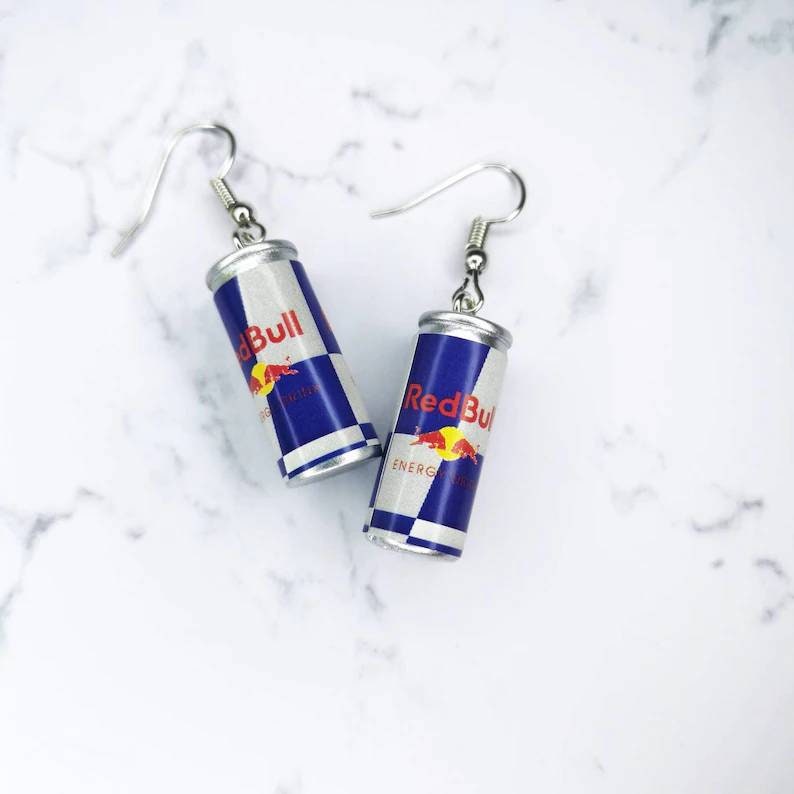 Red bull best sale earrings