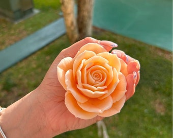 soap flower ready to gift-flower bath soap for bridesmaids-handmade rose soap flower-unique soap flower gift for women