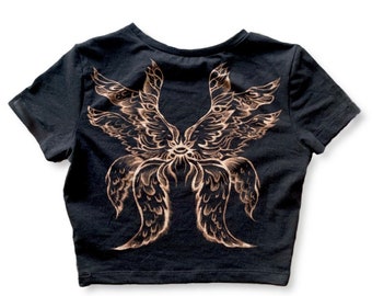 Custom hand painted bleach design shirt