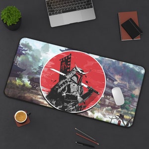 Anime shingeki no kyojin black hair boots madcocoon CCG Custom Gaming Mat  Desk