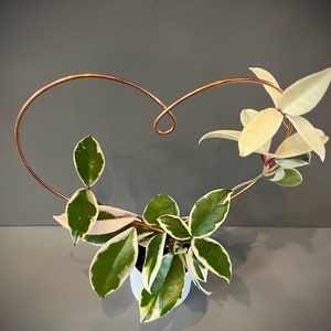 Heart Copper Trellis