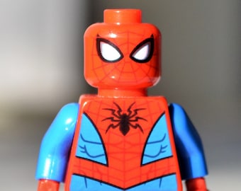 Spider-Man - 2019 design - genuine LEGO® minifigure // with red boots spiderman Spider Man Peter Parker from Homecoming Far From No Way Home
