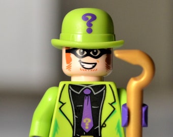 The Riddler - 2019 design - genuine LEGO® minifigure // villain edward reeves carrey paul matt jim forever dano film y